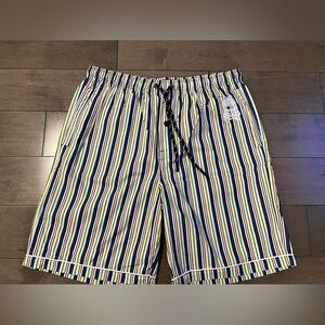 Psycho Bunny Pajama Shorts Cotton Bunny Logo Size Large